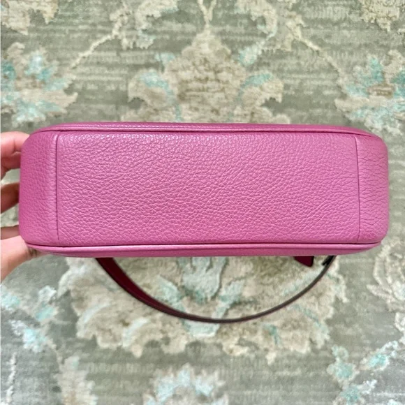 COACH Teri Shoulder Bag with Bow Charm - Pink - Picture 4 of 12